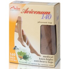 Гольфы компрессионные 1 кл. компр. плотные с микрокапсулами Avicenum 140b, Aries